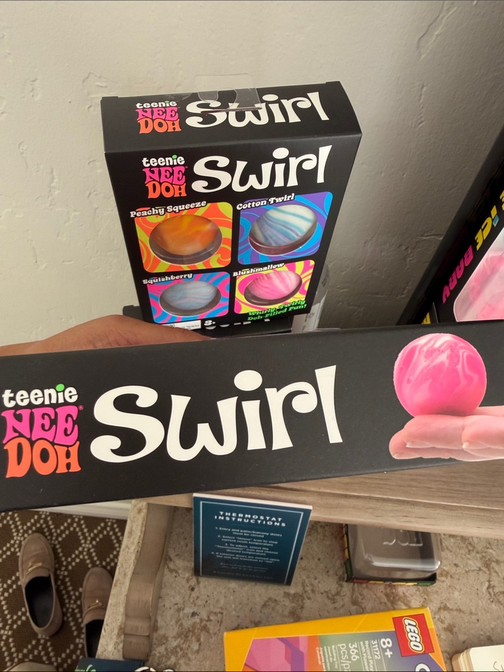 Swirl authentic! NEE DOH Swirl Multi-Color Squish Toy Set - Picture 3 of 6